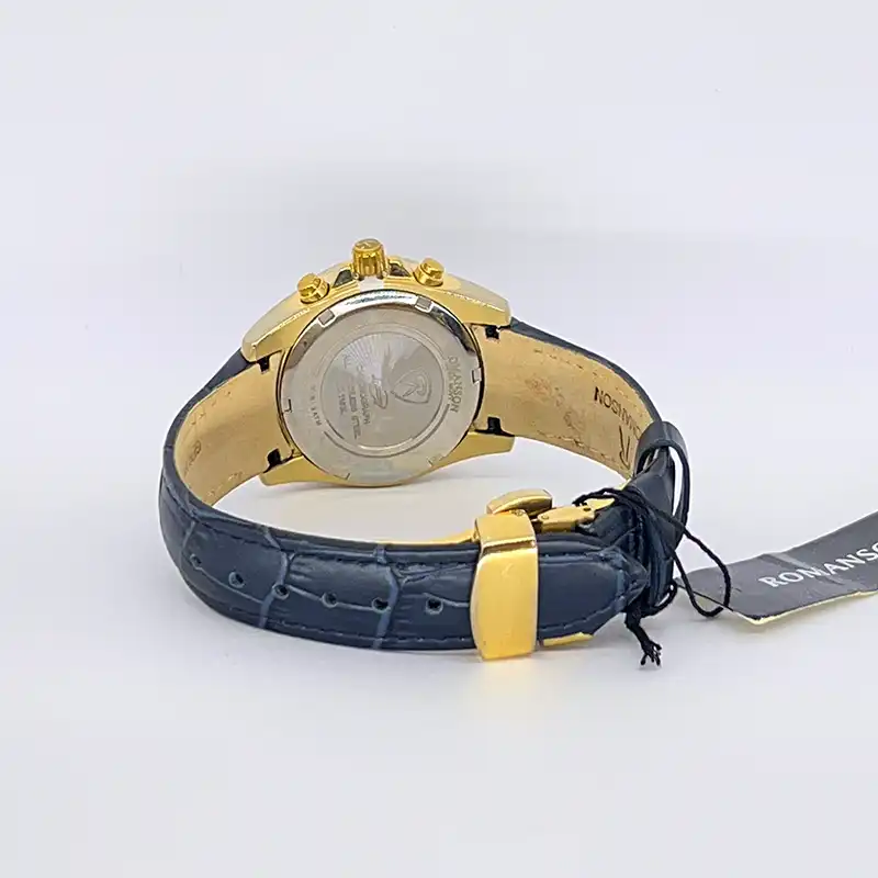 ساعت مچی عقربه ای زنانه رومانسون مدل کرنوگراف سه موتور فعال