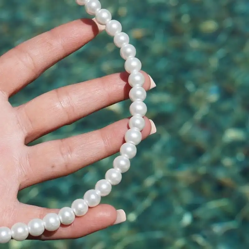 تل مو زنانه مدل مروارید کد AHT07