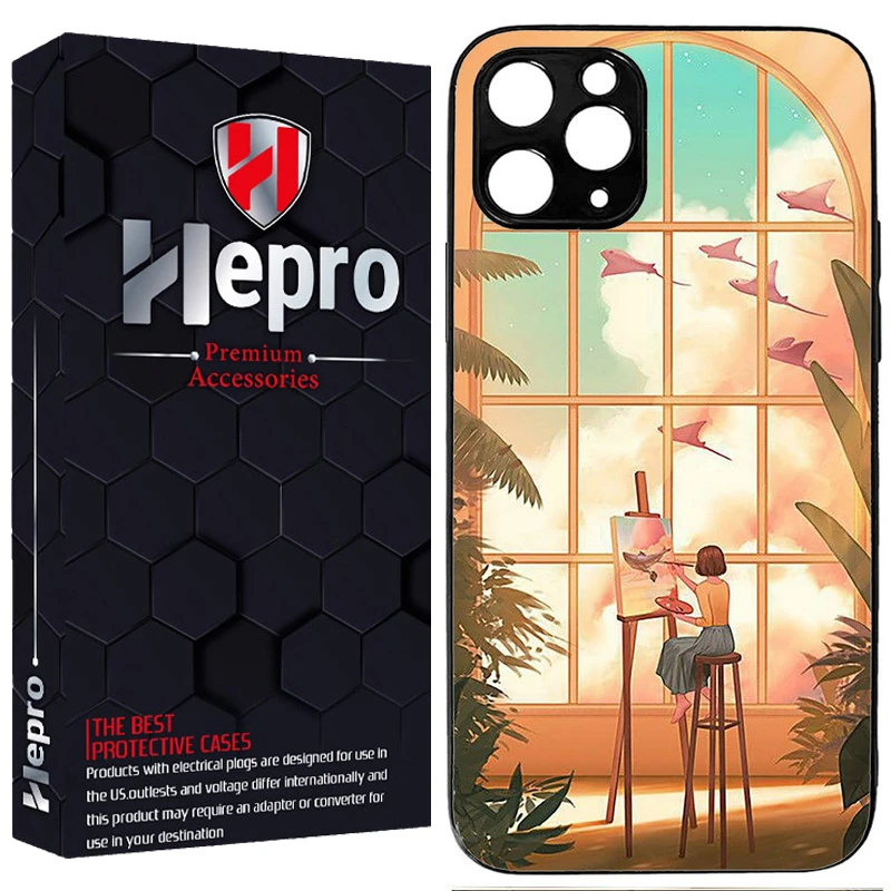 کاور هپرو طرح فانتزی مدل TPU مناسب برای گوشی موبایل اپل IPHONE 12 PRO