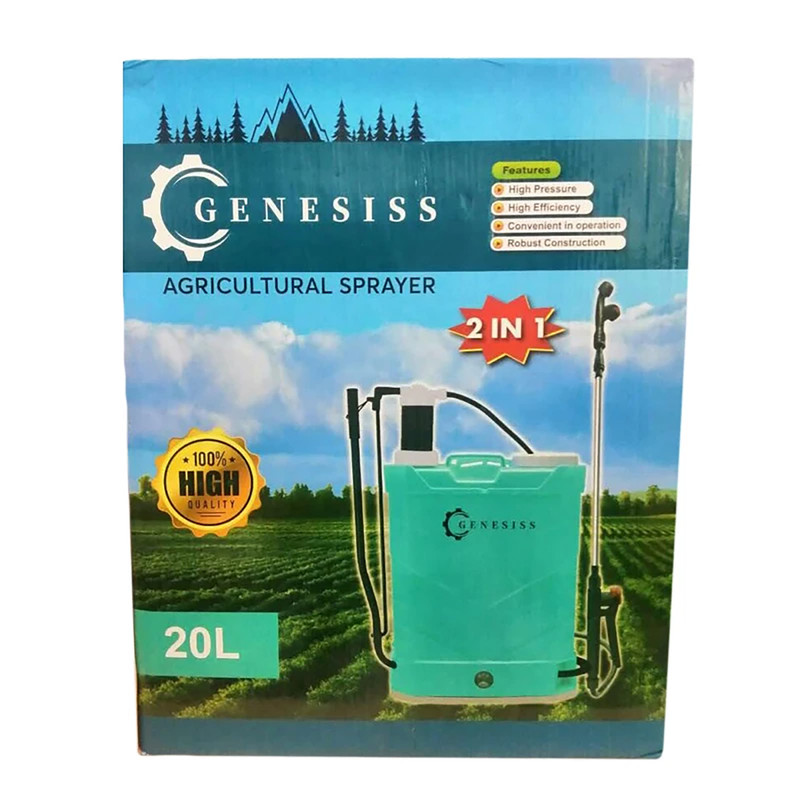 سمپاش جنسیس مدل دوکاره کد YP-2 IN 1- 20L گنجایش 20 لیتر