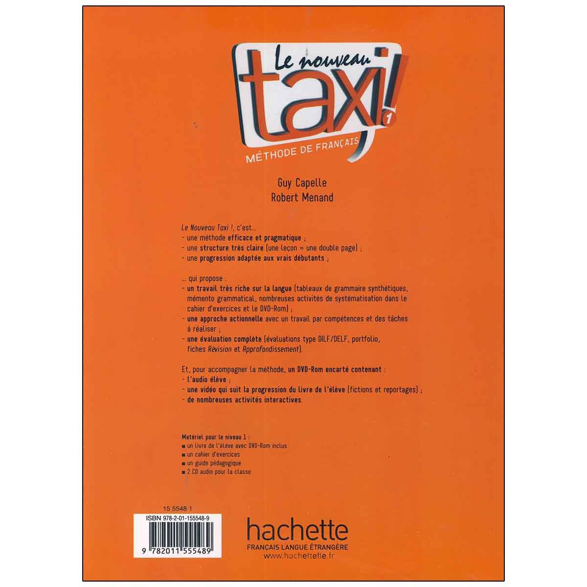 کتاب Taxi 1 اثر Guy Capelle and Robert Menand انتشارات hachette