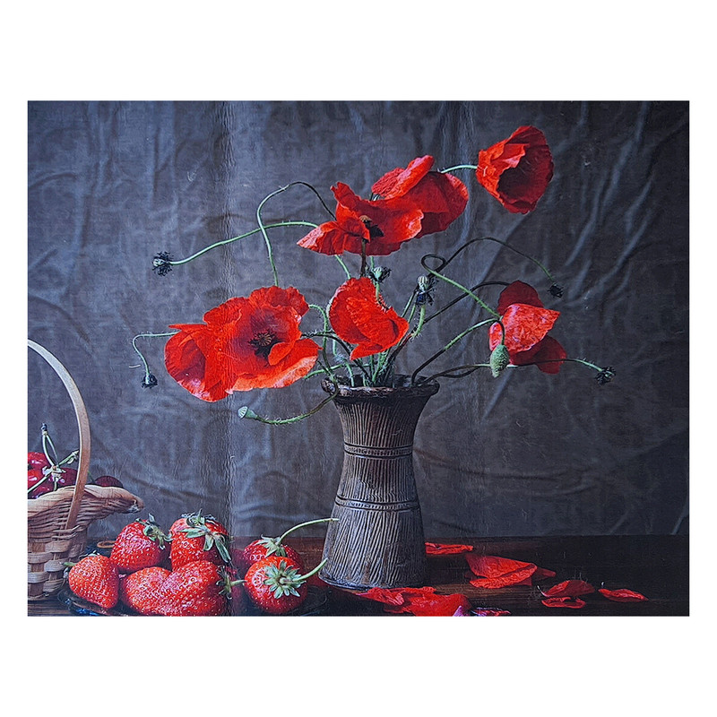 فرش پارچه ای مدل فرشینه طرح آشپزخانه کد 4150