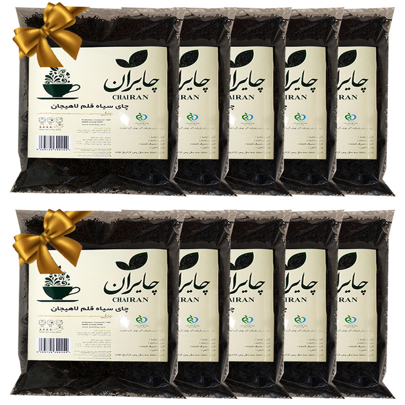چای ایرانی سیاه قلم بهاره کلاسیک چایران - 4000 گرم بسته 10 عددی