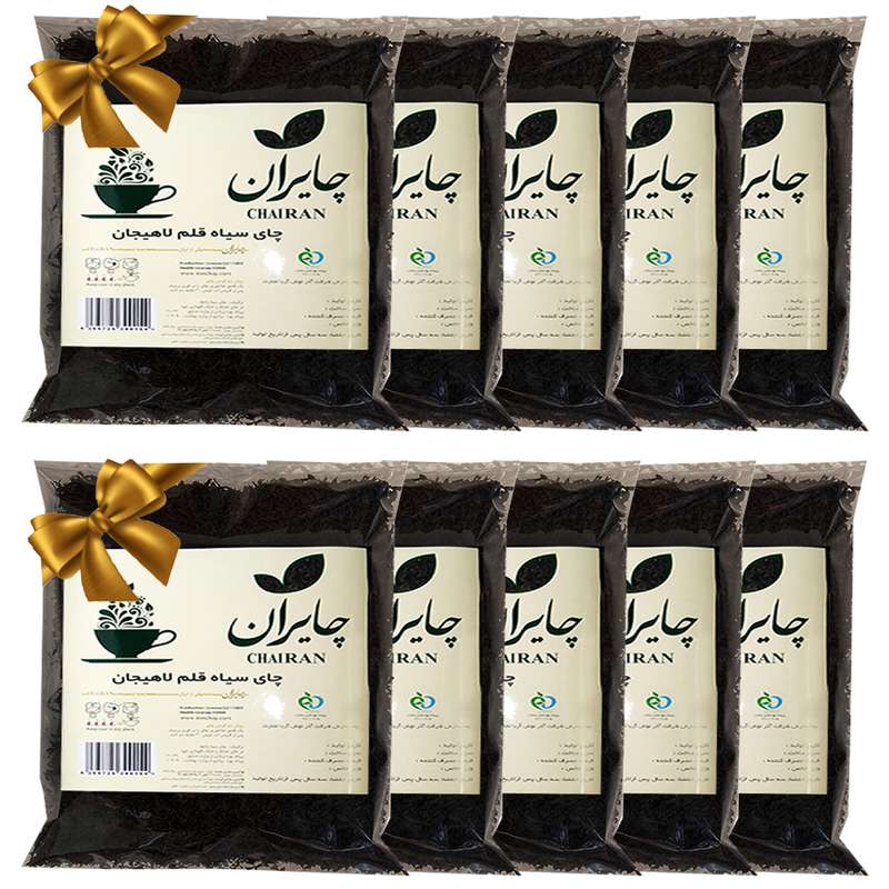 چای ایرانی سیاه قلم بهاره کلاسیک چایران - 4000 گرم بسته 10 عددی