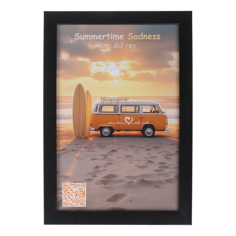 تابلو موزیکال طرح Summer time مدل Lana del rey