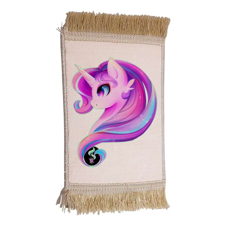 فرش ماشینی دیوارکوب مدل یونیکورن کد 10