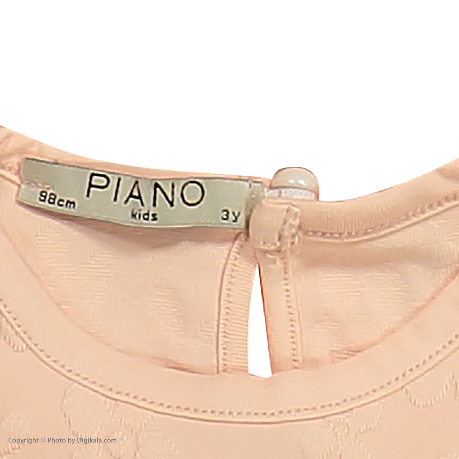 پیراهن دخترانه پیانو مدل 1862-21 -  - 5