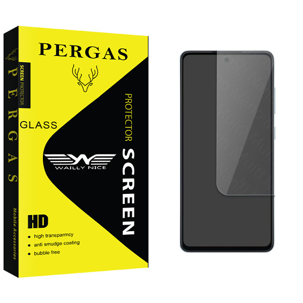 محافظ صفحه نمایش شیشه ای وایلی نایس مدل Pergas Glass مناسب برای گوشی موبایل سامسونگ Galaxy A51  a52  A52s  A53  S20 fe  M31s