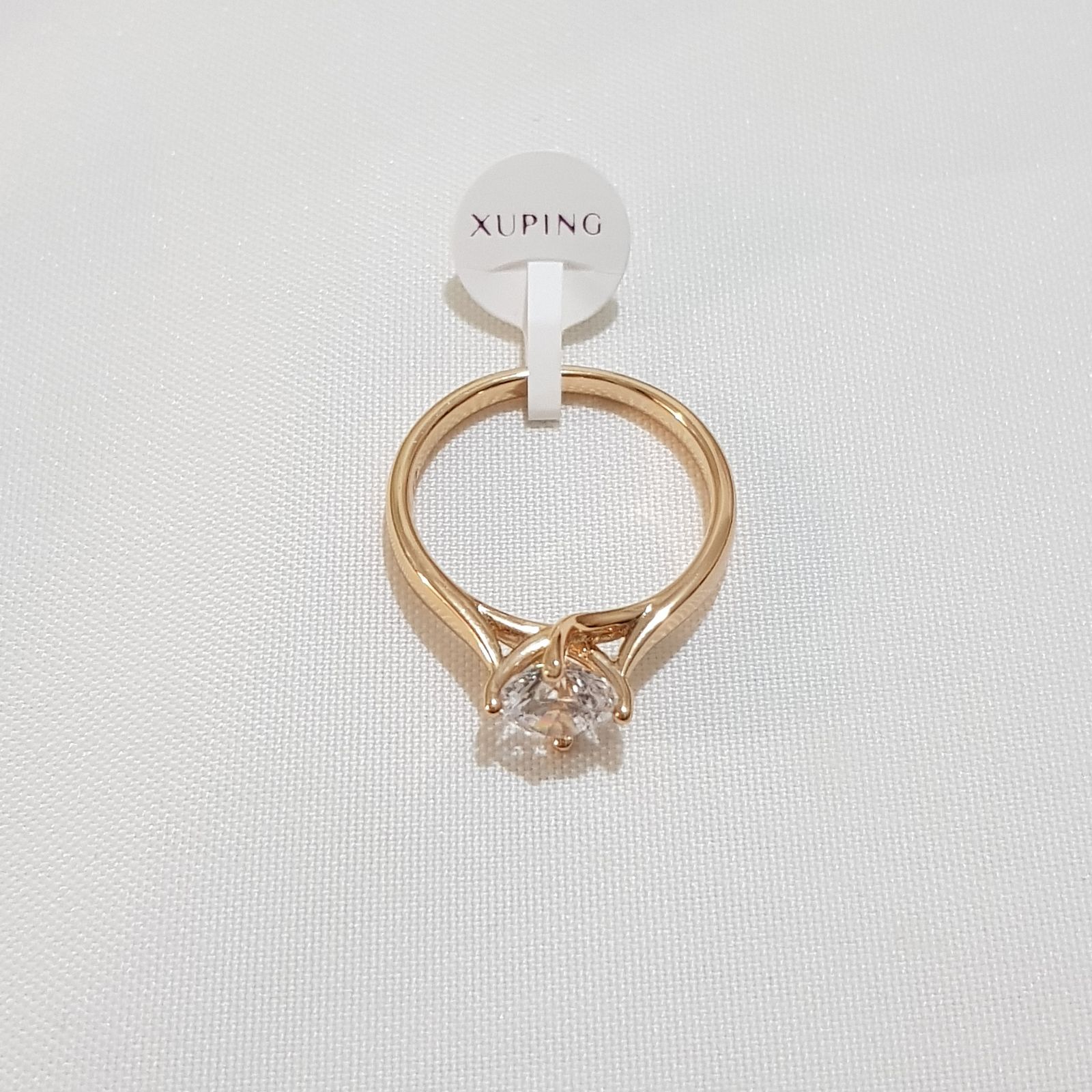 انگشتر زنانه ژوپینگ مدل حلقه تکداش 1164 -  - 2