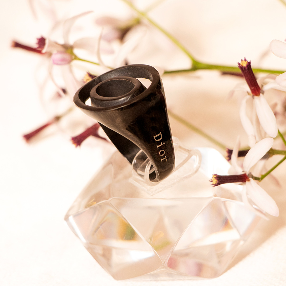 انگشتر دخترانه دیور مدل بیضی کد tda258