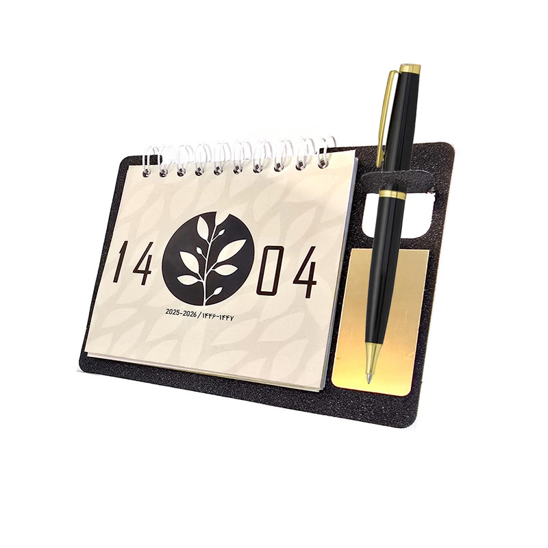 تقویم رومیزی فلزی سال 1404 مدل سایه