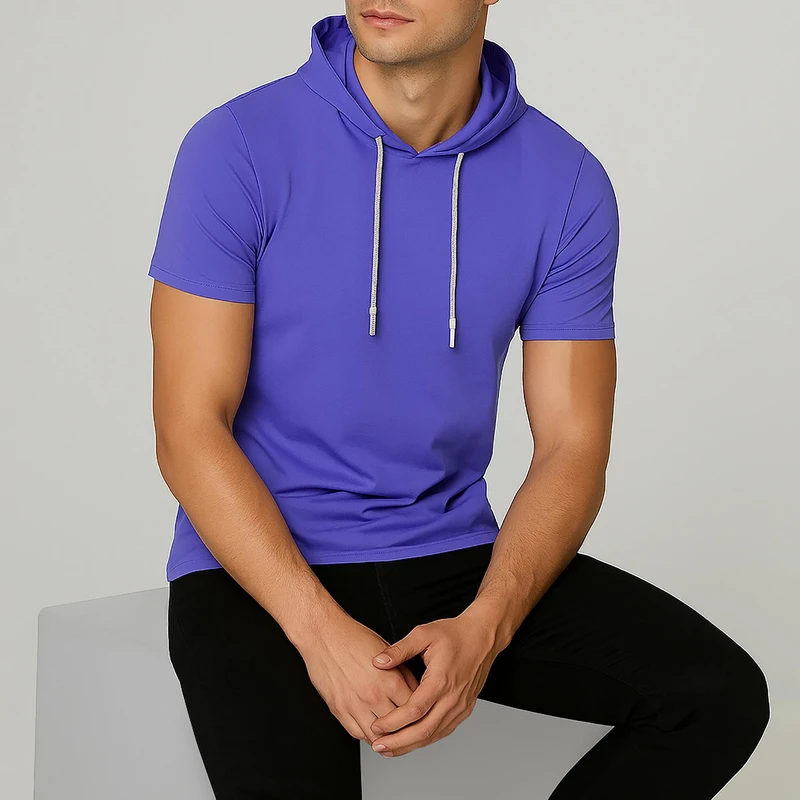 تیشرت کلاه دار مردانه باینت مدل 323-13