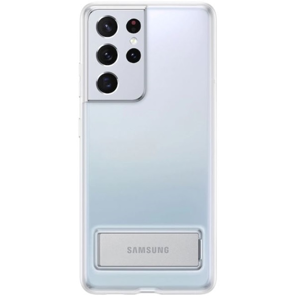 کاور سامسونگ مدل  Clear Standimg Cover  مناسب برای گوشی سامسونگ Galaxy S21 Ultra