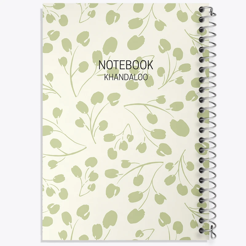 دفتر ژورنال نویسی 50 برگ خندالو مدل نقطه ای طرح مینیمال کد N606