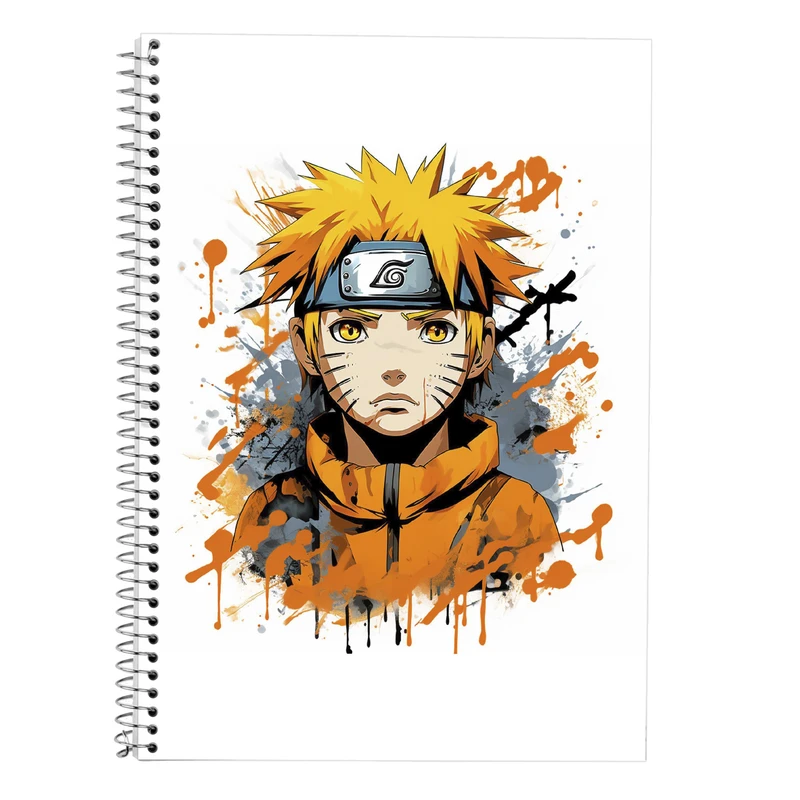 دفتر زبان 50 برگ مدوپد مدل Naroto کد DF11293