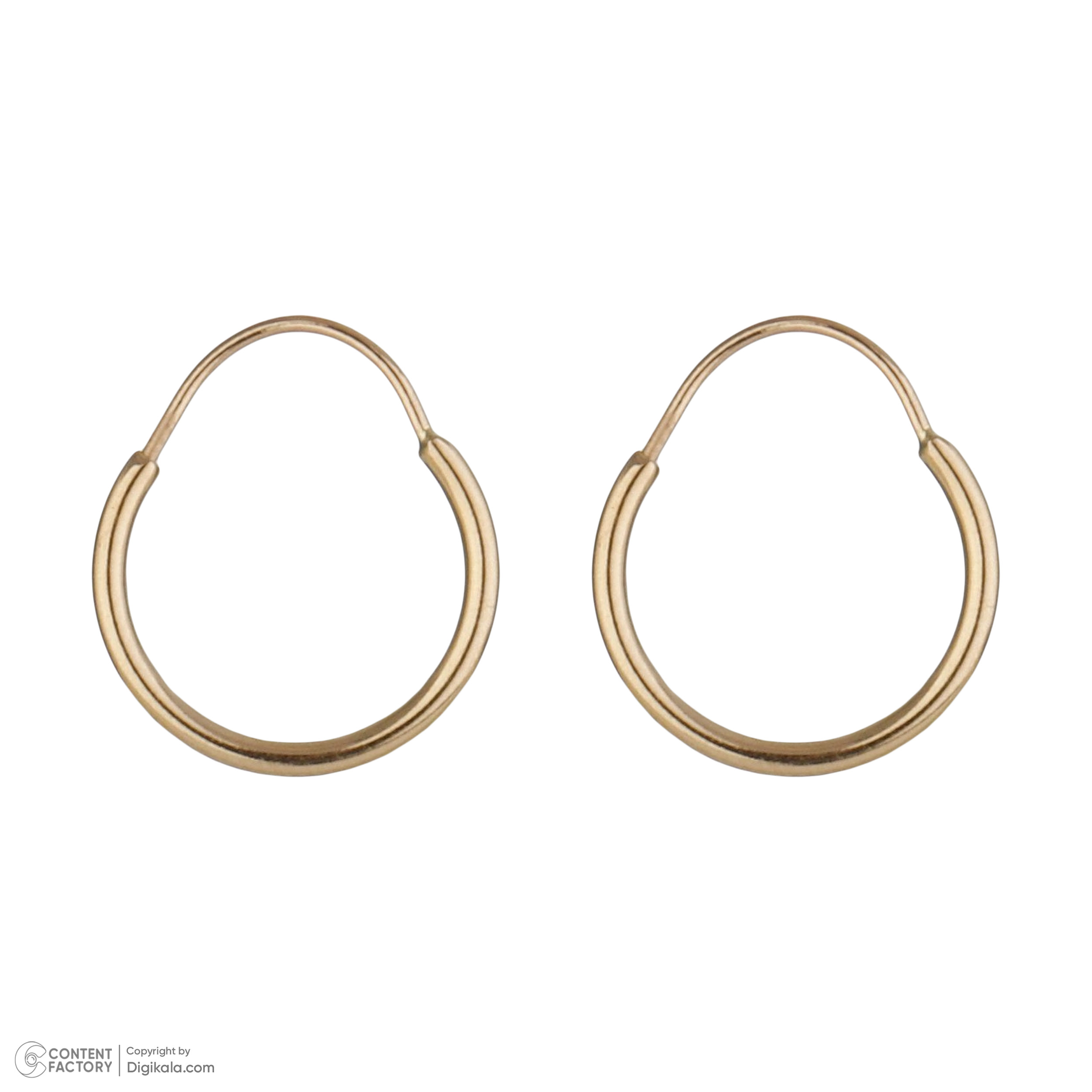 گوشواره طلا 18 عیار دخترانه طلای مستجابی مدل 15107 گوشواره طلا 18 عیار دخترانه طلای مستجابی مدل 15107