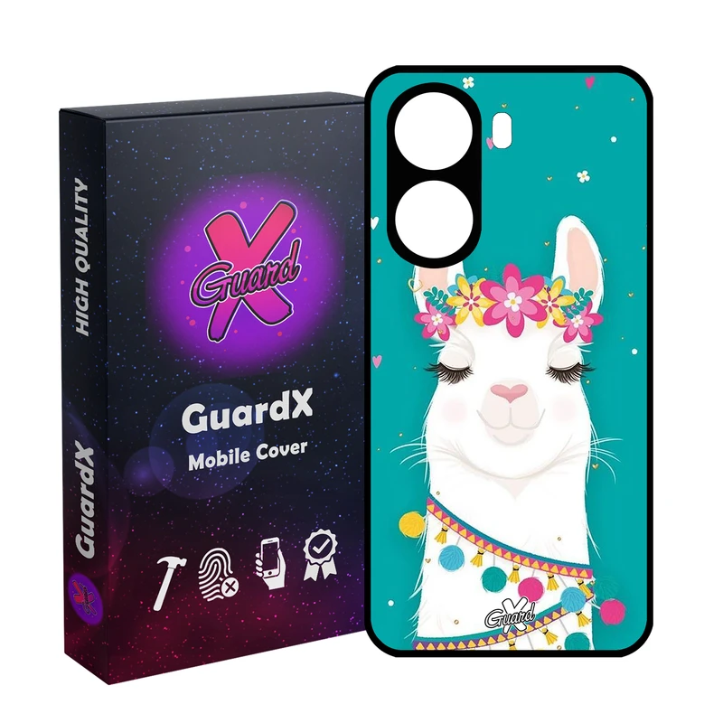 کاور گارد ایکس طرح Llama مدل 10017 مناسب برای گوشی موبایل شیائومی Poco X7 Pro