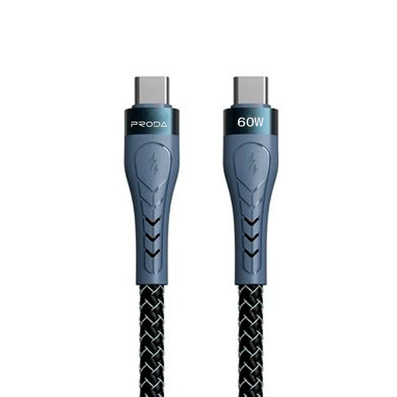 کابل تبدیل USB-C به USB-C  پرودا مدل B70a طول 1.5 متر