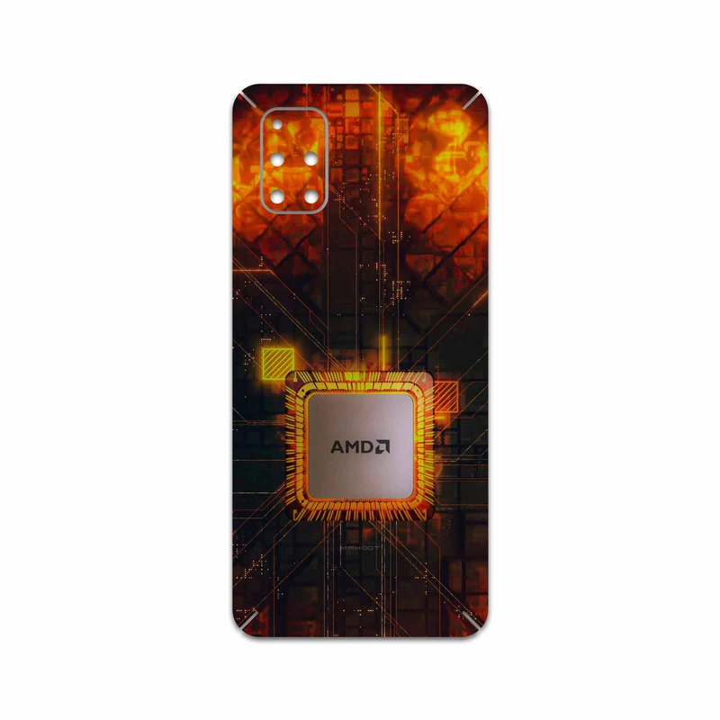 برچسب پوششی ماهوت مدل AMD Brand مناسب برای گوشی موبایل سامسونگ Galaxy M51