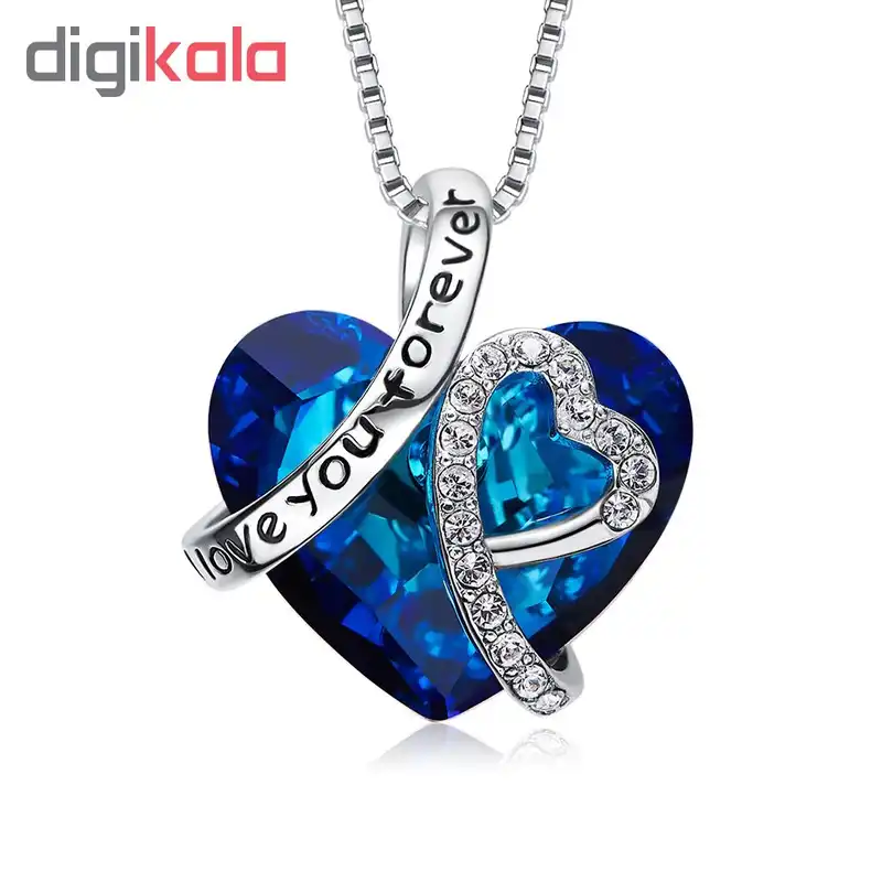 گردنبند نقره زنانه شهر جواهر مدل SJ-CN020