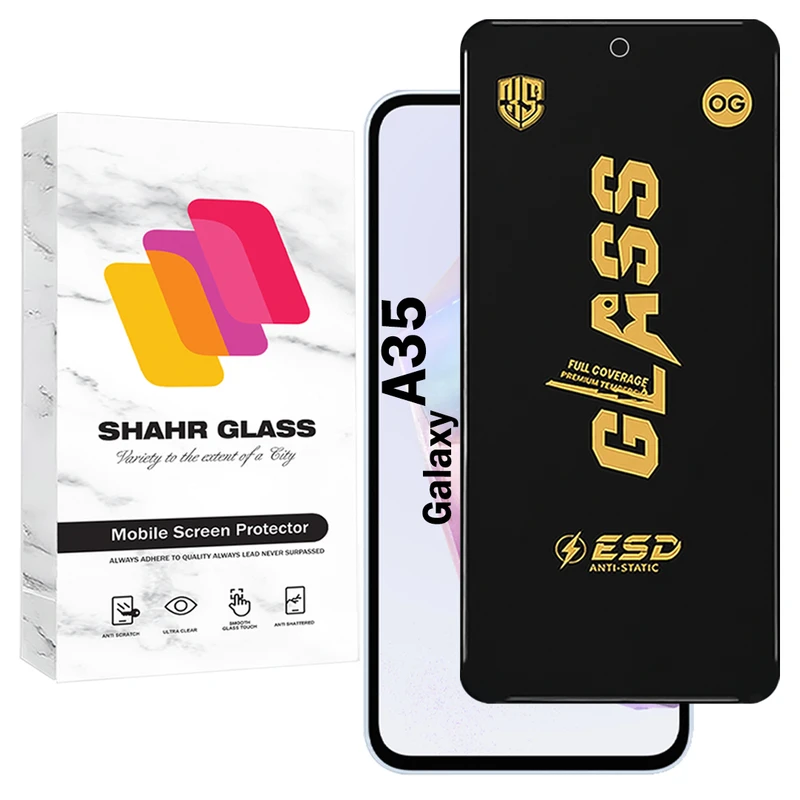 محافظ صفحه نمایش شهر گلس مدل OGESD مناسب برای گوشی موبایل سامسونگ Galaxy A35