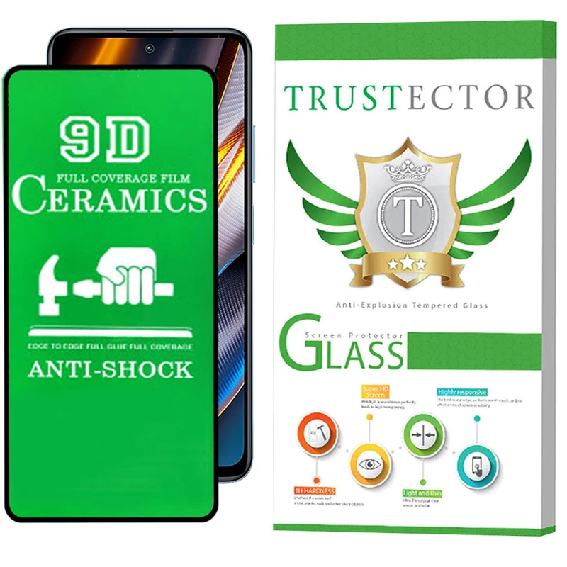 محافظ صفحه نمایش سرامیکی تراستکتور مدل CRTA مناسب برای گوشی موبایل شیائومی Poco X4 GT