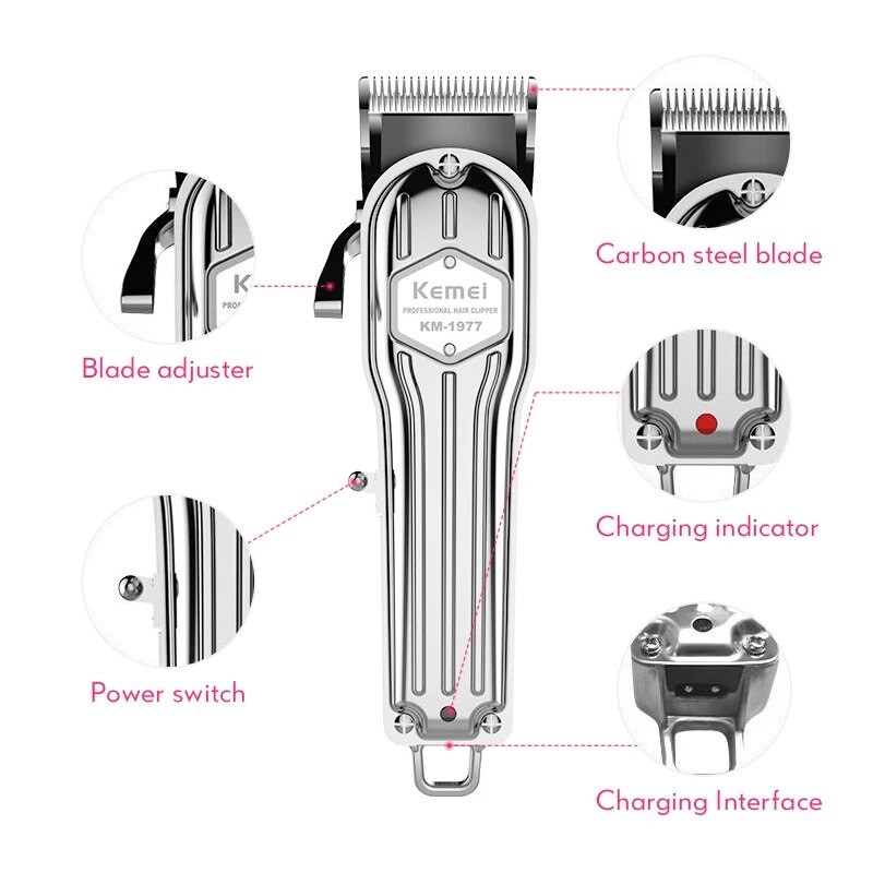 ماشین اصلاح موی سر و صورت کیمی مدل KM-1977