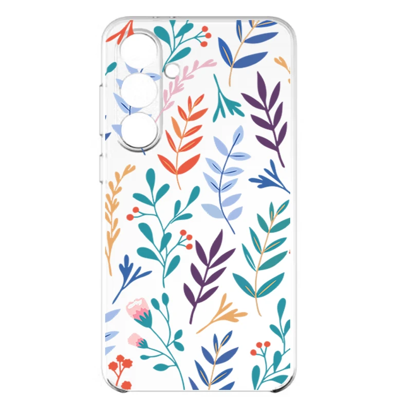کاور طرح Tiny Leaves مناسب برای گوشی موبایل سامسونگ Galaxy S25 FE 