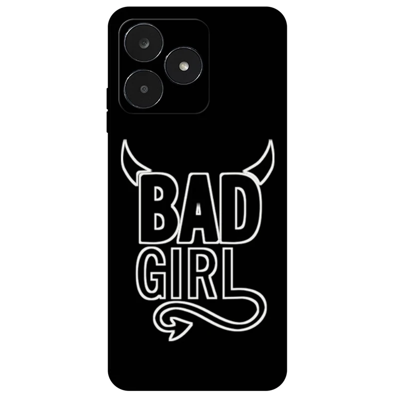 کاور مگافون طرح دختر بد مدل 8105 مناسب برای گوشی موبایل ریلمی C51    