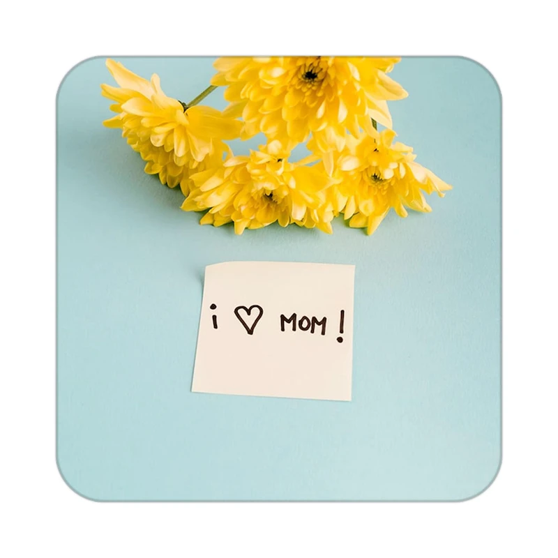 زیر لیوانی کاکتی طرح گل مدل mp17987