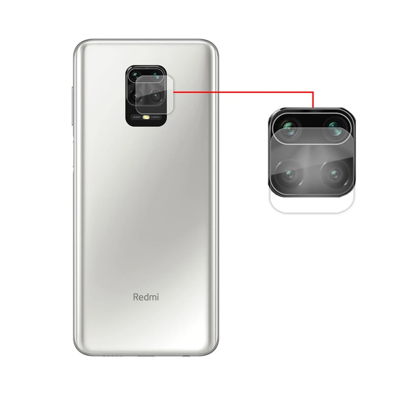 محافظ لنز دوربین مدل bt-14 مناسب برای گوشی موبایل شیائومی Redmi Note 9 Pro