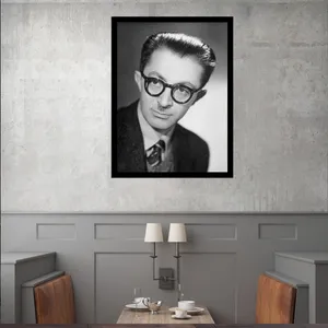 تابلو بکلیت طرح مشاهیر ایران صادق هدایت مدل قاب شاسی B-S9816