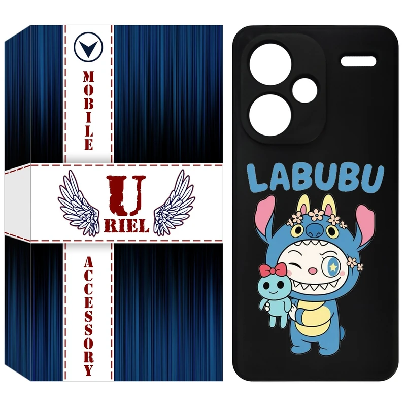 کاور یوریل مدل KSH کد 112 طرح عروسک لبوبو مناسب برای گوشی موبایل شیائومی Redmi Note 13 Pro Plus