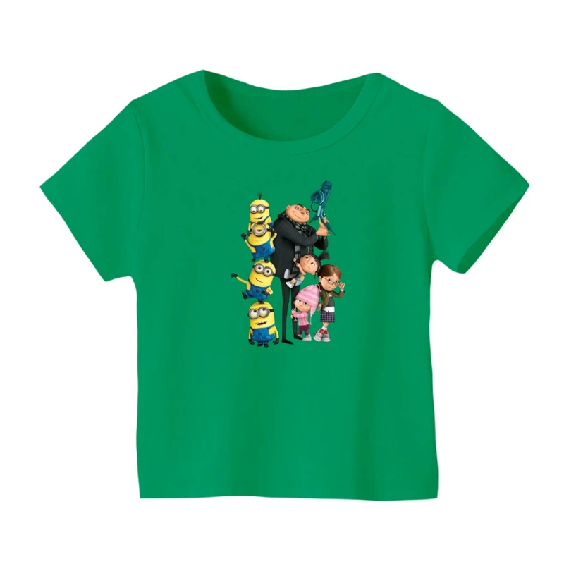 تی شرت آستین کوتاه بچگانه مدل مینیون کد ۳