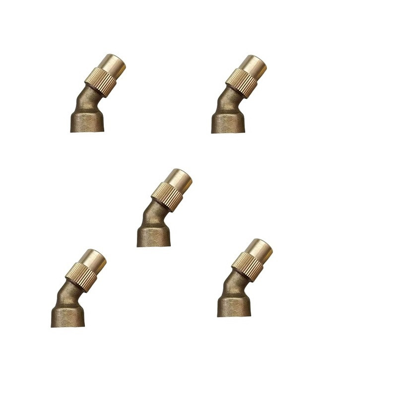 نازل سمپاش مدل N1105-brass-sk بسته 5 عددی