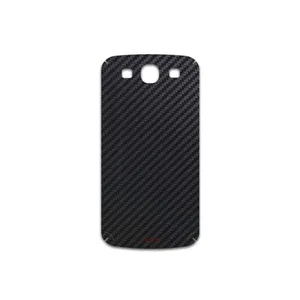 MAHOOT Black-Carbon-Fiber Cover Sticker for Samsung Galaxy S3 Neo