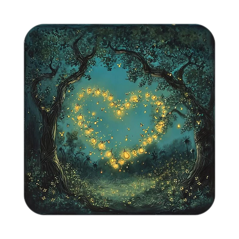 زیر لیوانی کاکتی مدل عاشقانه کد mp13888