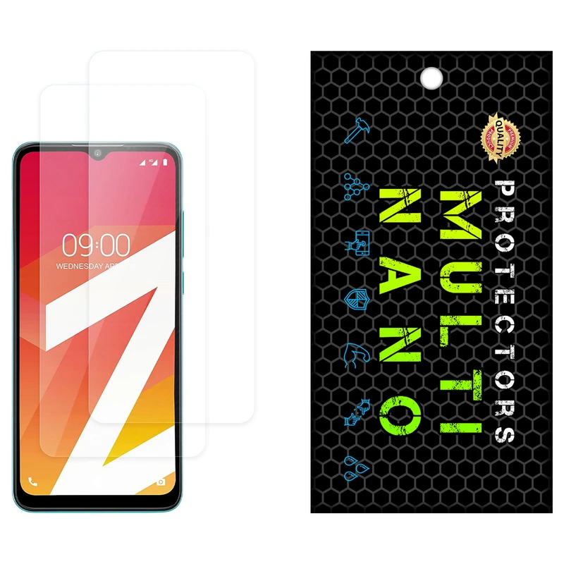 محافظ صفحه نمایش مولتی نانو مدل X-S2N مناسب برای گوشی موبایل لاوا Z2 بسته دو عددی