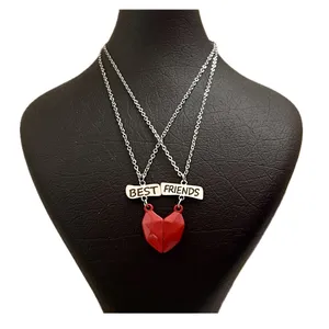 گردنبند مدل Best friends آهنربایی مجموعه دو عددی