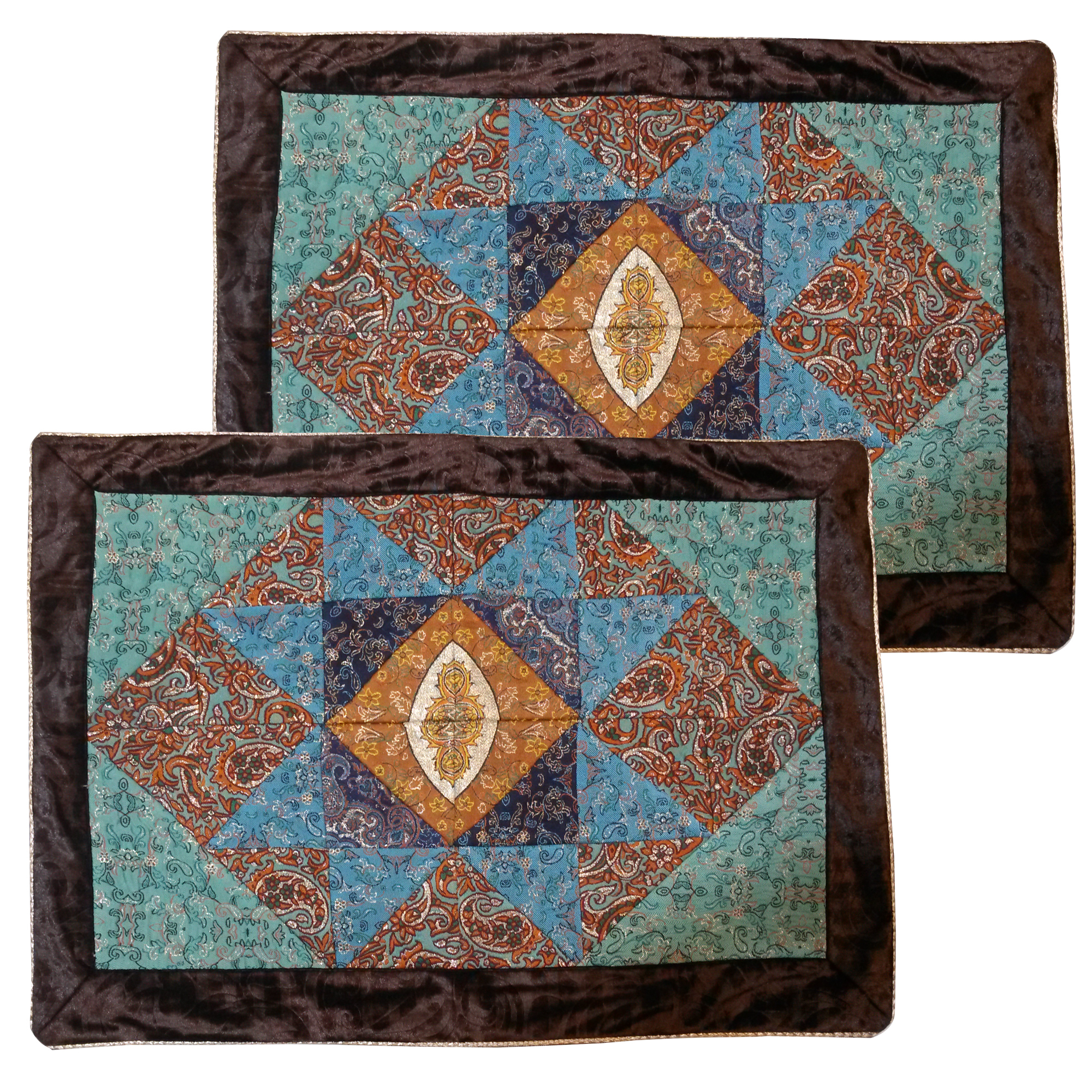 روبالشتی ترمه مدل CHGH_01 بسته دو عددی