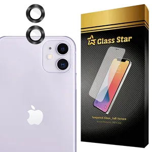 محافظ لنز دوربین فلزی گلس استار مدل GRIN مناسب برای گوشی موبایل اپل iPhone 12 / iPhone 12 mini / iPhone 11