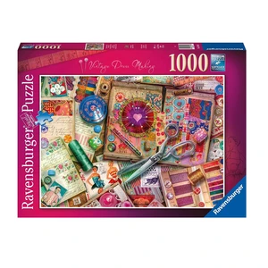 پازل 1000 تکه راونزبرگر مدل VINTAGE DRESSMAKING کد 16928