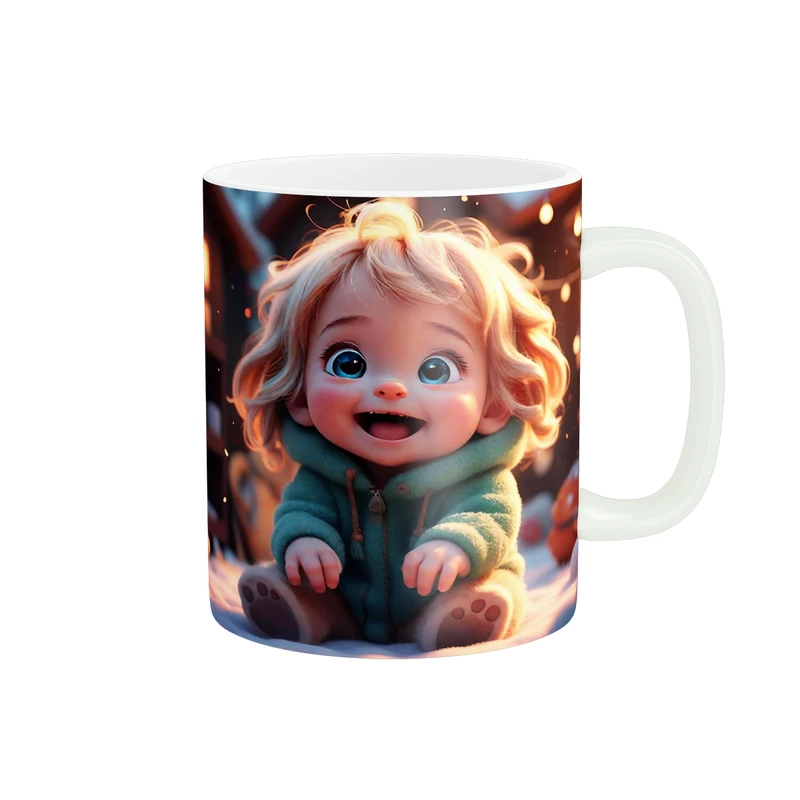 ماگ پاد آفرین مدل فانتزی و کیوت کودکانه کد 105