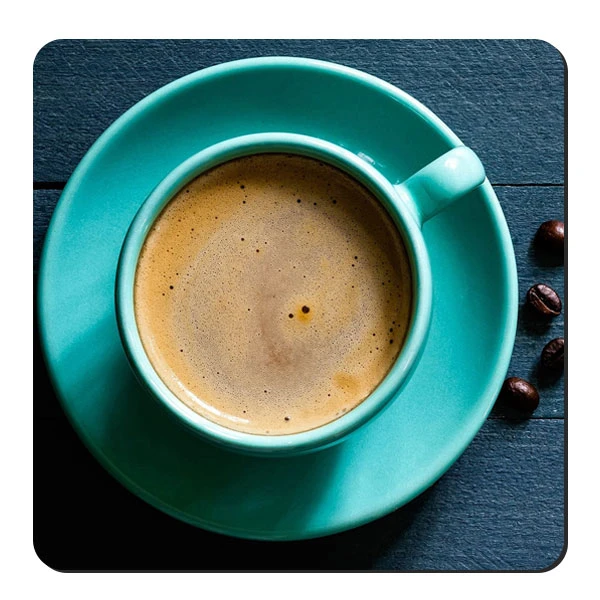  زیر لیوانی طرح فنجان قهوه کد nzl281