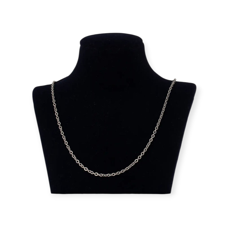 زنجیر زنانه مدل دیپلمات استیل