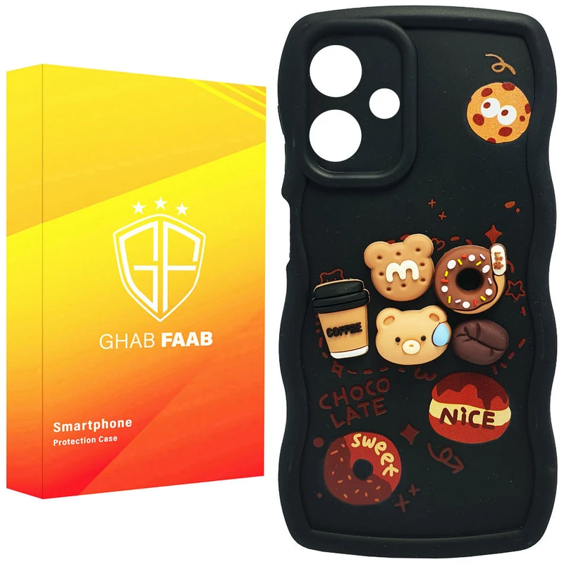 کاور قاب فاب طرح دخترانه مناسب برای گوشی موبایل سامسونگ Galaxy A05