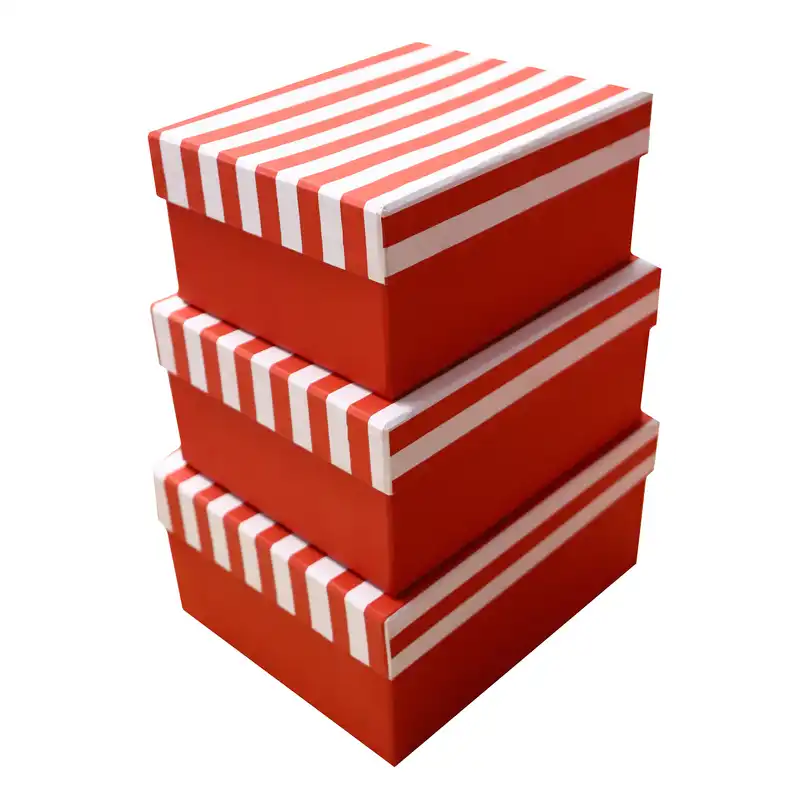 جعبه هدیه مدل چهارخونه A کد 6