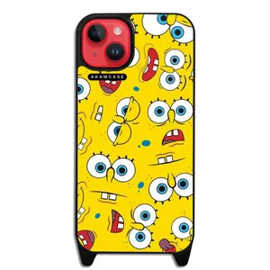 AKAM AMC-WLA14PLUS-SPONGE BOB5 Cover For Apple iPhone 14 Plus