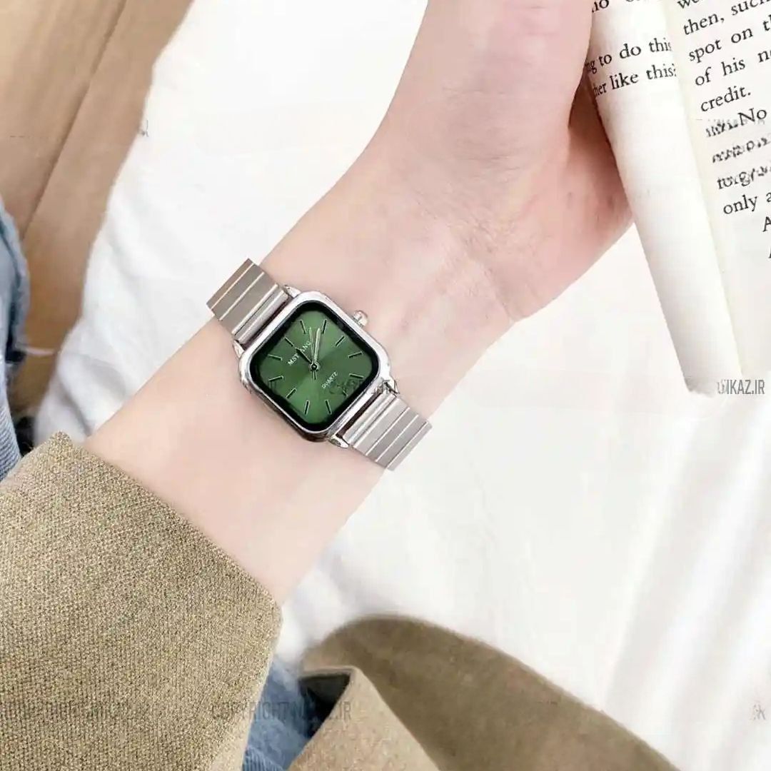 ساعت مچی عقربه ای زنانه مدل بند ریلی 05 - - 5