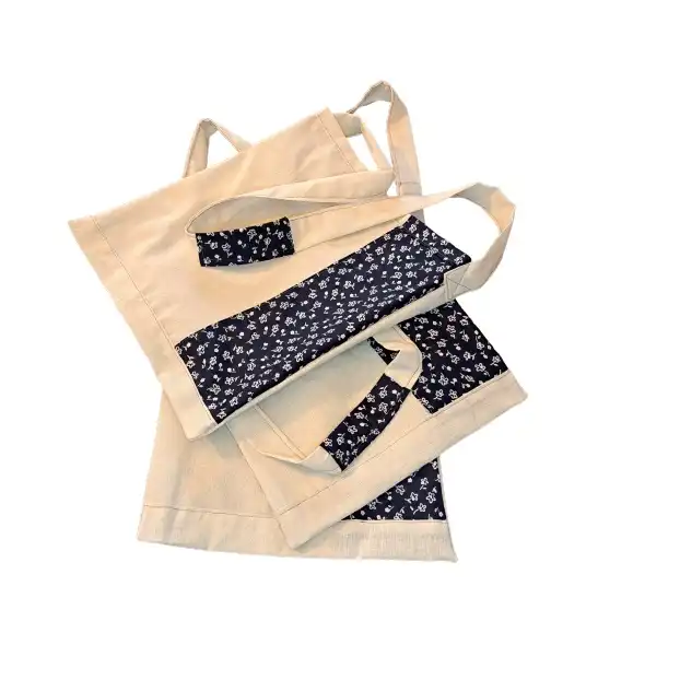 ساک خرید مدل تکه دوزی طرح گلدار کد 15